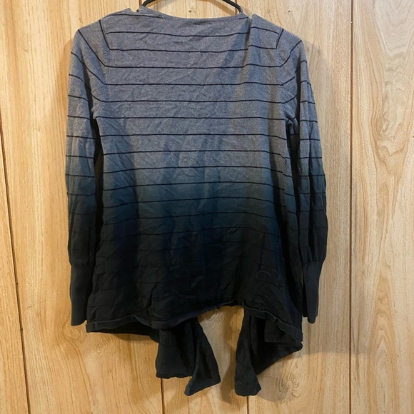 Worthington Gray and Black Ombre Cardigan - Picture 2 of 3